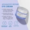 imagegoPure Advanced Repair Eye Cream  Under Eye Cream for Puffiness Bags and Dark Circles Visibly Improve the Look of Fine Lines Wrinkles and Crows Feet  057 fl oz