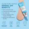 imagegoPure Glow Pure Tinted Mineral SPF 40 PA   Dermatologisttested Face Sunscreen  Tinted Moisturizer with SPF  Protected Glowing Skin  No artificial fragrance ReefFriendly ampamp Natural Sunscreen