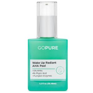 imageWake Up Radiant AHA Peel  Gentle Resurfacer Visibly Brightens Dark Spots Smooths the Look of Rough Skin ampamp Visibly Firms Lines Great For All Skin Types