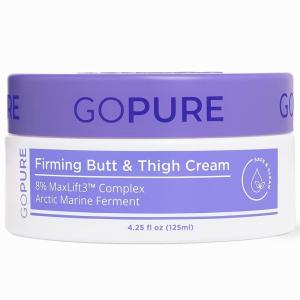 imagegoPure Firming Butt ampamp Thigh Cream  Smooths the look of dimpled texture fades the look of stretch marks  Clinically Tested