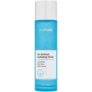 imagegoPure Hit Refresh Hydrating Toner  Routine Prep Step Visibly hydrates Supports a Balanced pH visibly clarifies pores removes Excess Oil ampamp impurities Great for All Skin Types